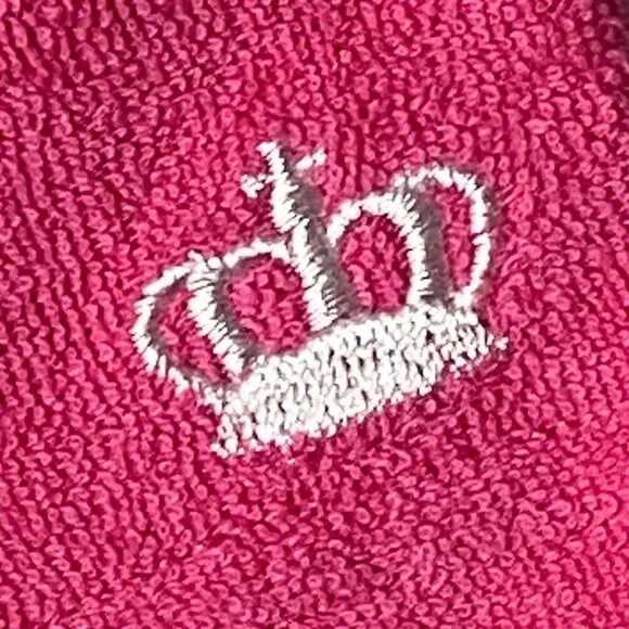 Juicy Couture Hot Pink Shorts Women Size 2XL Carmine Rose Terry Cloth Barbie NWT